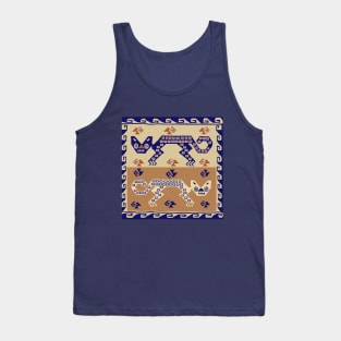 Inca Gatos y Aves Tank Top